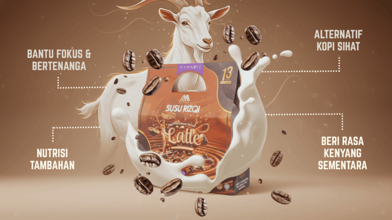 Manfaat Susu Rizqi Latte Mamadil – bantu fokus, beri tenaga dan alternatif kopi sihat