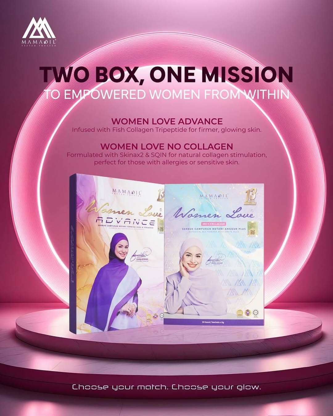 Women Love Advance dan Women Love No Collagen