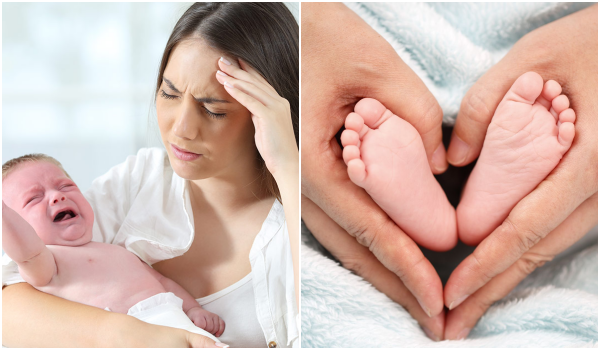 ibu baru lepas melahirkan anak