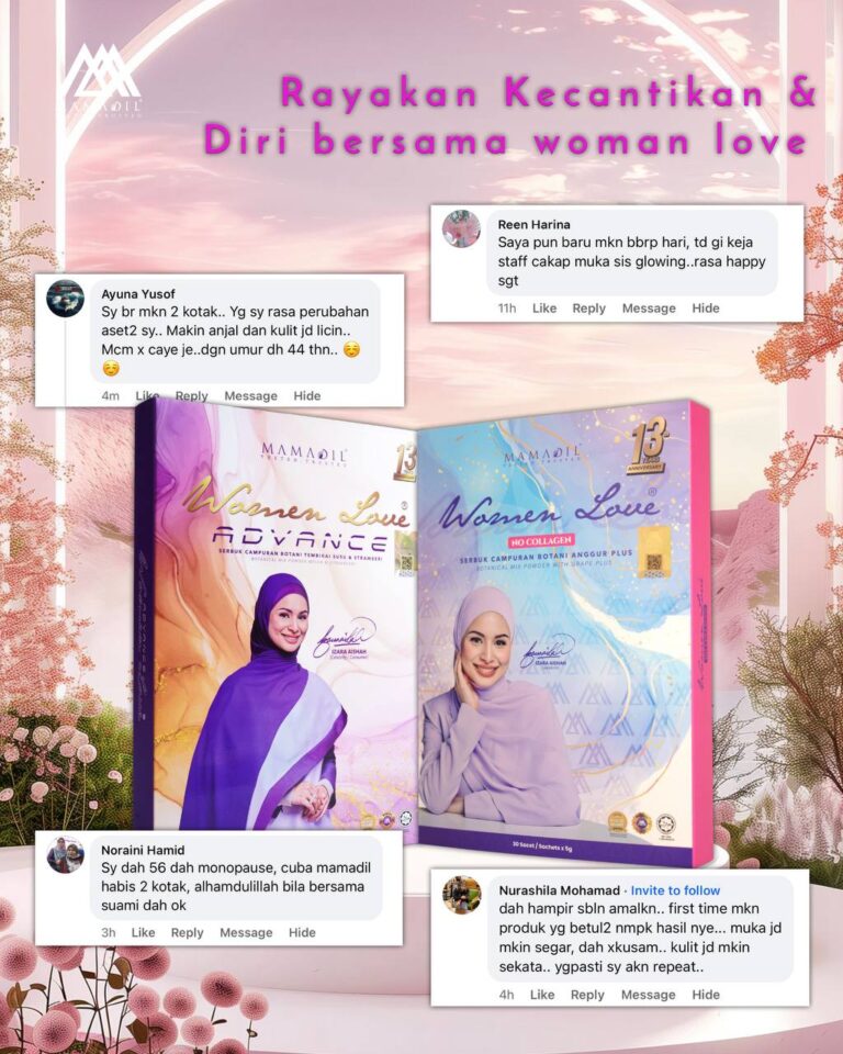 Feedback daripada pengguna Women Love